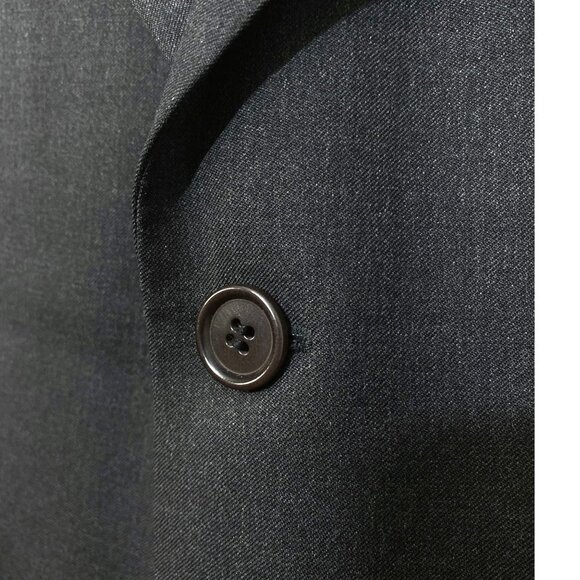 Hugo Boss Mens Blazer 40L Charcoal Light Wool Sport Jacket - Picture 9 of 11
